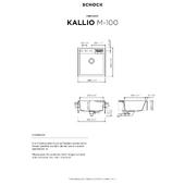 Pomivalno korito SCHOCK Kallio M-100 Day