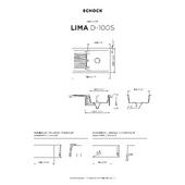 Pomivalno korito SCHOCK Lima D-100S Asphalt