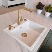 Dozirnik za milo SCHOCK SAMO L 629174 White Gold