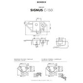 Pomivalno korito SCHOCK Signus C-150 Magma