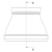 Reducirka fi150/100 mm, Cook BVRIDE150